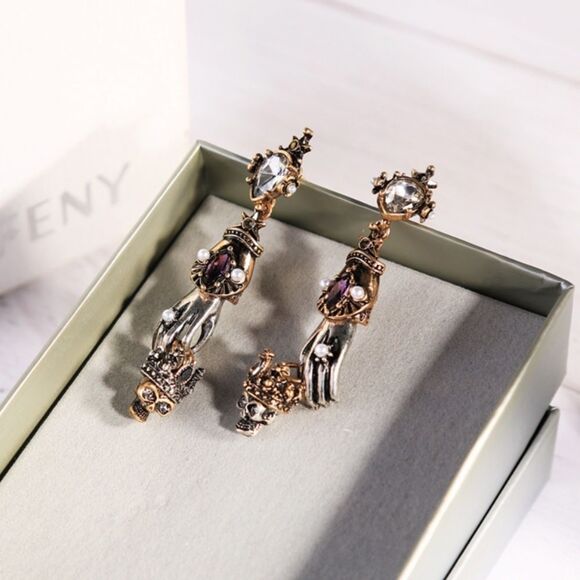 ✨Hand earrings 🖐🏻✨💀💎 - Picture 2 of 7